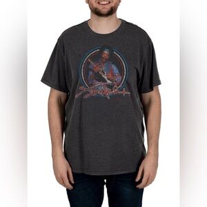 Jimi Hendrix Licensed Graphic Band Tee Sz Large - NWT